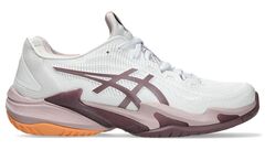 Женские теннисные кроссовки Asics Court FF 3 - white/watershed rose