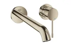 GROHE Essence 29193BE1 Внешняя часть смесителя для раковины скрытого монтажа, на 2 отверстия, L-Size, никель глянец фото