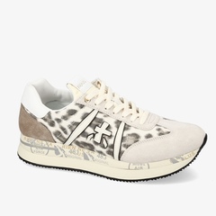 Комбинированные кроссовки Premiata Conny 7362 на шнуровке