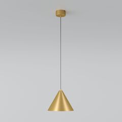 Светильник подвесной светодиодный Conus 16W 4000K золотой 50316 LED