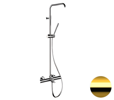 REMER EQ34A7MMSSOFDO Душевая система для ванны термостатическая (душ головка заказывается отдельно)
