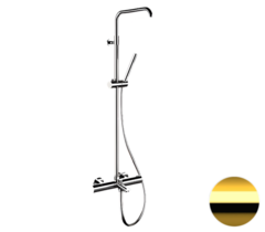 REMER EQ34A7MMSSOFDO Душевая система для ванны термостатическая (душ головка заказывается отдельно) фото