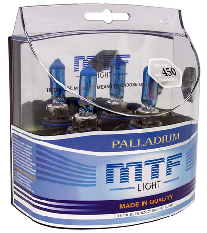 Галогенные лампы MTF Light PALLADIUM HB4 (9006) 55W