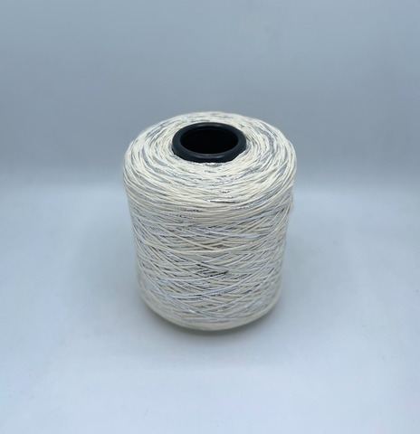 Luxury Production by Ri.Go (пр.Италия), art-Emporium, 180м/100гр, 90%Меринос,8%Полиэстер(фольга), 2%Полиамид , цвет- Натуральный+серебро(35/355) ,арт.32297