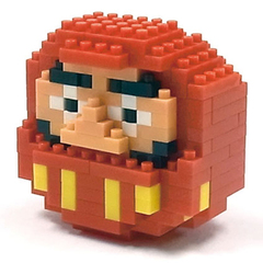 Мини-конструктор Nanoblock (Наноблок)"Кукла Дарума", 185 элементов