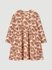 Платье оверсайз с длинным рукавом Mjölk Roses