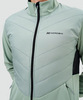 Премиальный костюм для лыж и зимнего бега Nordski Hybrid Pro 2.0 Ice Mint/Black мужской