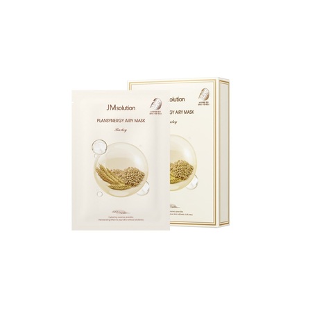 Очищающая тканевая маска с ячменём, JMsolution Plansynergy Airy Mask Barley, 30 мл
