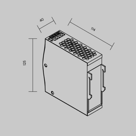 Блок питания Maytoni PSL015 24В 120Вт IP20 821012