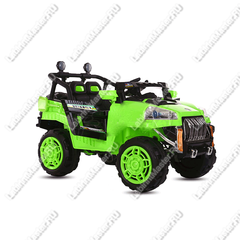 Детский электромобиль Beibei зелёный