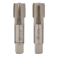 Метчик М20х1,5 (Комплект 2шт) DIN2181 HSSE 6h 80мм a=12 Volkel 56384