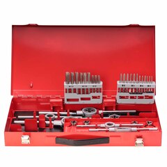 Набор метчиков и плашек M3-M12 37пр HSS-G Ruko 245020