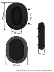 Амбушюры для наушников Razer BlackShark V2 Pro