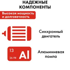 Мойка высокого давления QUATTRO ELEMENTI MILANO 100 (1300 Вт, 100 Бар, 330 л/час) (793-299)