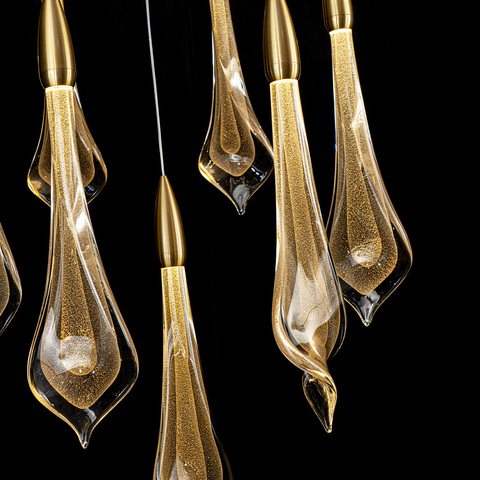 Подвесная светодиодная люстра Modelux ML.89181.7 BS