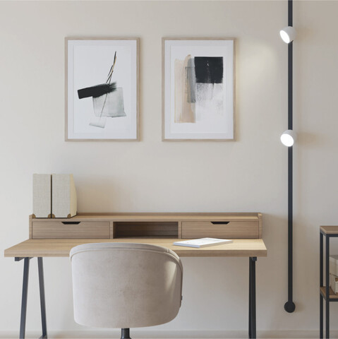 Трековый светильник Denkirs Belty Spot DK5543-WH+BK