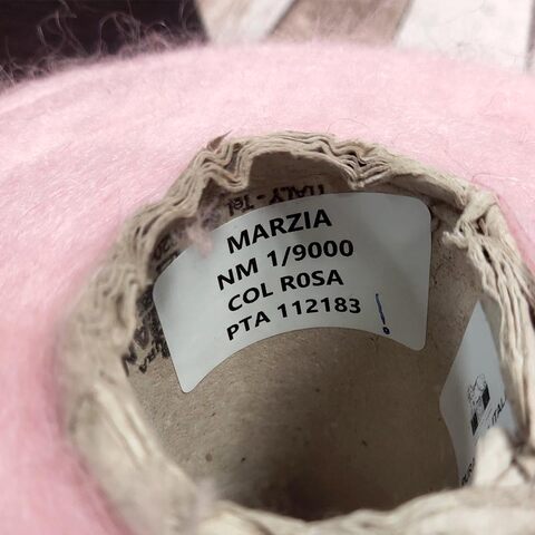 Кидмохер на полиамиде PURA LANA ITALIA / MARZIA 900 розовый