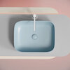 Ceramica Nova Element CN6052ML Умывальник чаша накладная прямоугольная, 50.5x38, цвет: голубой матовый