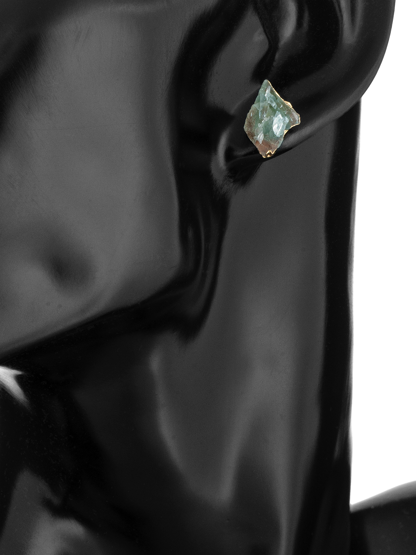 Серьги с флюоритом