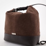 Рюкзак Саломея 1059 эко-замша шоколад