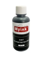 Чернила EI-BK77 Gloria™ MyInk для EPSON (T0821, T0811, T0801, T6731, T2611) St Photo T10, T50, P50, R200, R270, RX590 (100мл, black Dye)