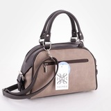 Сумка Саломея 257 македония тауп + шоколад