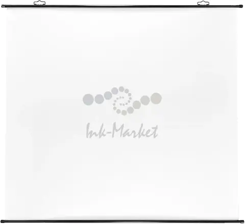 Экран Cactus 84" 150x150см Map type CS-PSRM-150x150-BK 1:1 настенно-потолочный рулонный черный