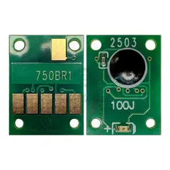 Чип для Canon PIXMA IX6870, IP8770, IP7270, IX6770, MX927, MX727, MG6670, MG6470, MG5670, MG5570, MG5470, MG7570, MG7170, MG6370 (совместимость PGI-750PGBK 6498B001, 6433B001), Pigment Black (пигментный черный), авто обнуляемый для картриджей, ПЗК, СНПЧ