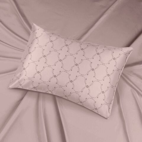 Наволочка 50x70 Mollen Узор пудровая шелковая
