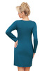 Silvana long nightdress Sea Green