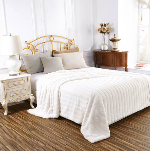 Плед 160х220 Sofi De MarkO Анабель белый