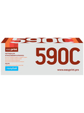 Тонер-картридж EasyPrint LK-590C для Kyocera FS-C2026, 2526, 2626, M6026 (5000 стр.) голубой, с чипом