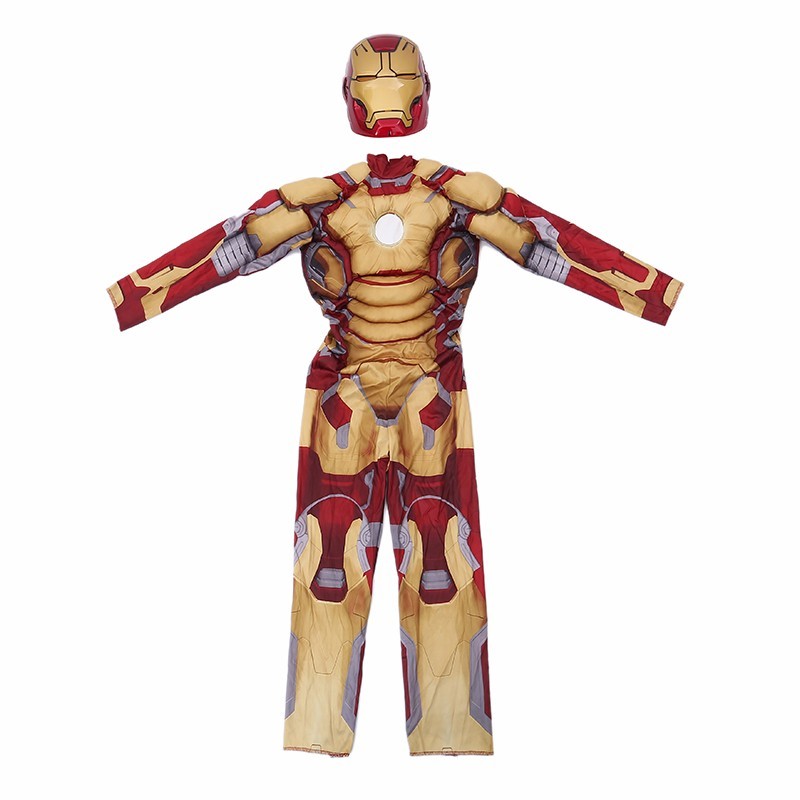 Костюм детский Iron Man Mark 42 (с мышцами)