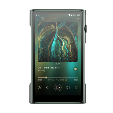 Shanling M6 Ultra green, портативный аудиоплеер