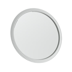 ArtCeram ACS018 01 ArtCeram Зеркало Lord Ø 76 см в керамической раме с LED-подсветкой и сенсорным выключателем, цвет белый фото