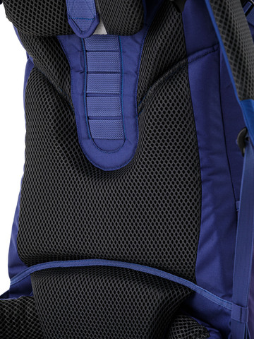 Картинка рюкзак туристический Kanrock Charger 75+15 Deep Blue/Blue - 9