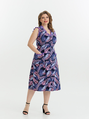 4532 Сарафан на пуговицах
