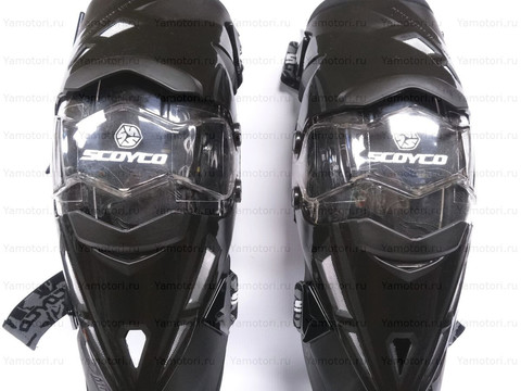 Наколенники Scoyco K12, защита коленей, черный