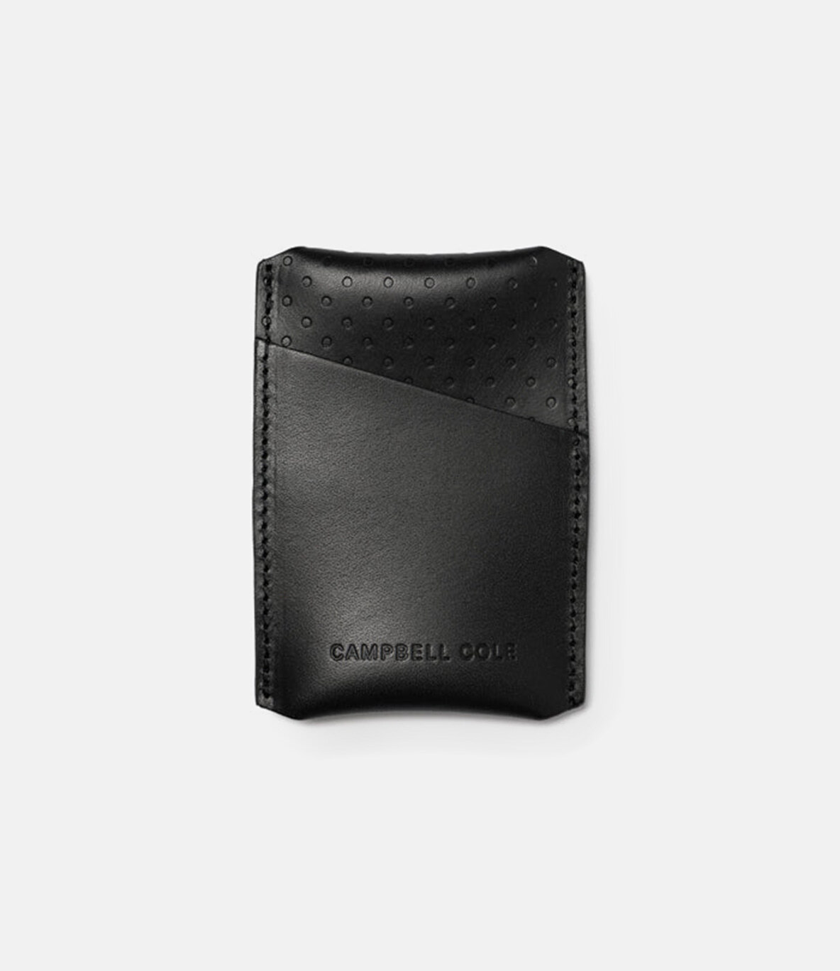 Campbell Cole Simple Card Holder Black — картхолдер из кожи