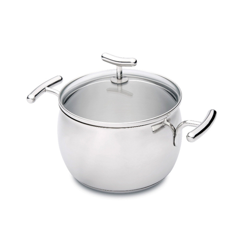 Кастрюля 2.4л 16см Silampos Yumi Glass