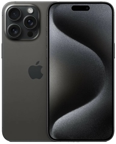Смартфон Apple iPhone 15 Pro Max 1ТБ (nano-SIM и eSIM), Черный титан