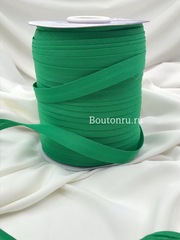 Косая бейка хлопок №060 зеленая GAMMA GK-15C 14-15 мм