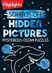 Scratch-Off Hidden Pictures Mysterious Ocean Puzzles