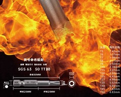 Бита T10H х65мм TORX TR (с отверстием) S2 1шт SGS 6365-TT10