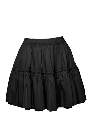«Doll skirt» юбка с воланами из натурального хлопка