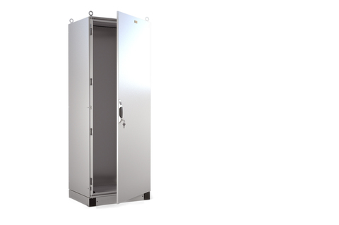 Корпус электротехнического шкафа Elbox EMS, IP65, 1600х600х500 мм (ВхШхГ), дверь: металл, цвет: серый