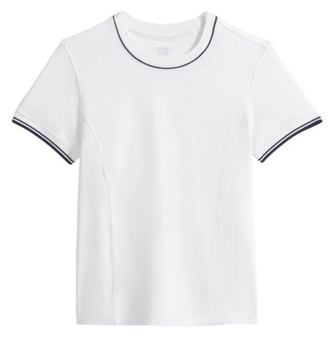 Женская теннисная футболка Wilson Team Seamless T-Shirt - bright white