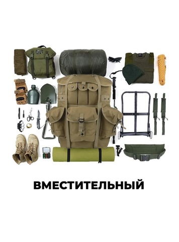 Картинка рюкзак тактический Swicky BK-5066 khaki - 5