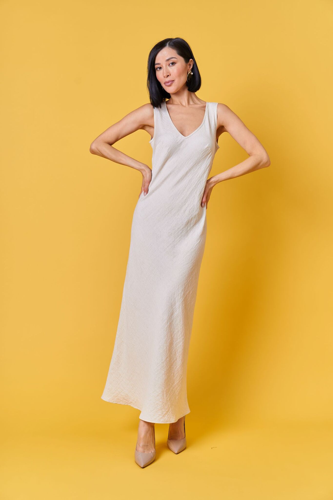 Платье "Жар-птица" Лен