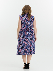 4532 Сарафан на пуговицах